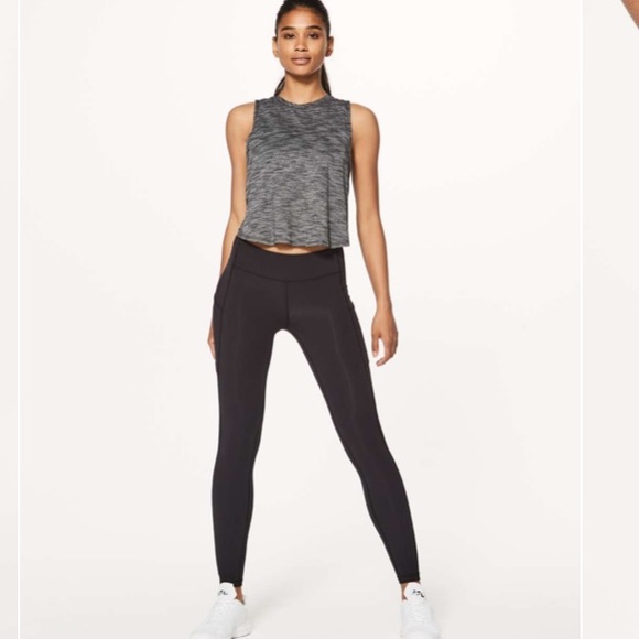 *Lululemon* Black, Speed Up Tight 28” - Picture 3 of 3